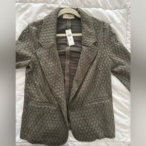 Anthropologie puckered blazer, new with tags